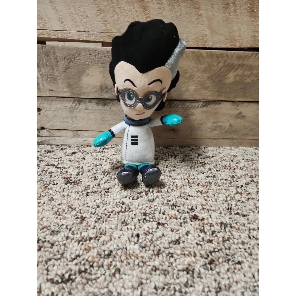 Disney Junior PJ Masks Romeo Bean Plush Doll Soft Toy Mad Scientist Villain 10
